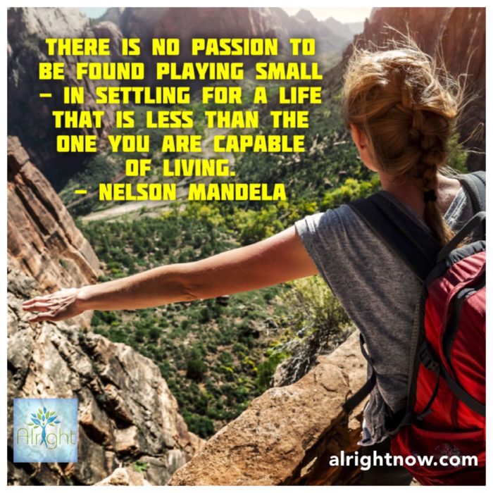 "There is no passion to..." AlrightNow